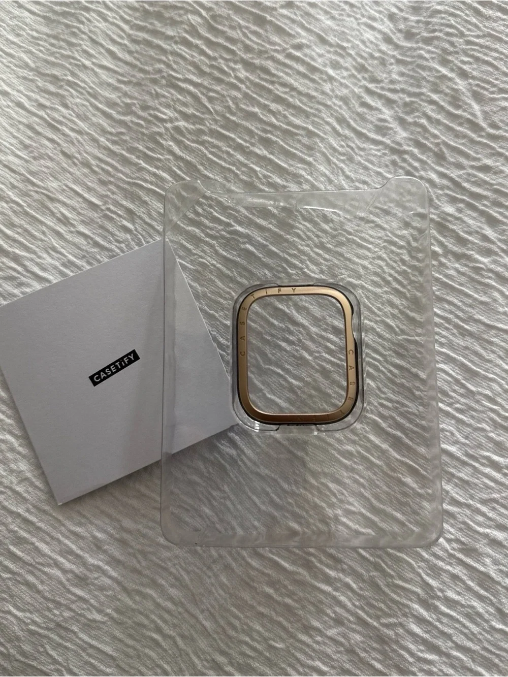 Casetify Impact Apple Watch Case - Metal Gold (41mm)